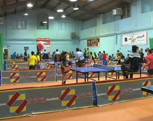 برگزاری مسابقات تنيس روي ميز قهرماني در یزد + تصاویر