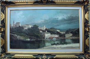 نمایش تابلوهای نفیس هنرمندان اروپایی در موزه آستان قدس رضوی