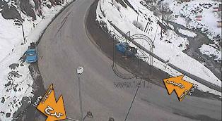 بسته شدن محور کندوان در هجدهمین روز بهمن بسته شدن محور کندوان در هجدهمین روز بهمن