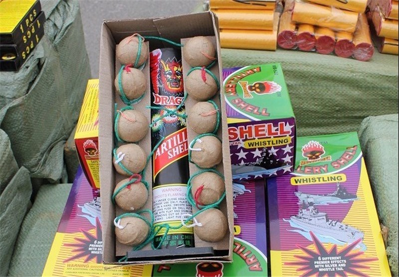 کشف 716 عدد مواد محترقه غیر مجاز در طبس