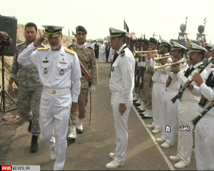 بازگشت ناو گروه چهل و سوم نیروی دریایی ارتش به جاسک