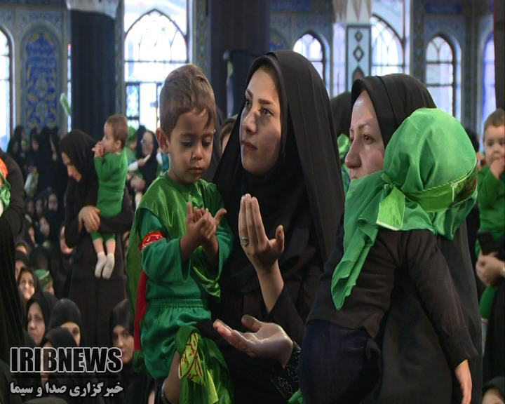 همایش شیرخوارگان حسینی در چهارمحال و بختیاری + فیلم