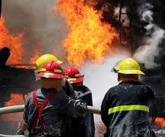 آتش سوزی در کارگاه نجاری شهرستان بروجن