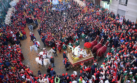 جشنواره پرتقال بازی «ایوریا»