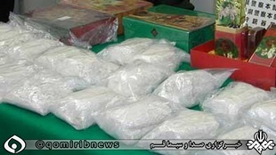 کشف ۱۷ کیلوگرم مواد روانگردان از نوع شیشه در قم