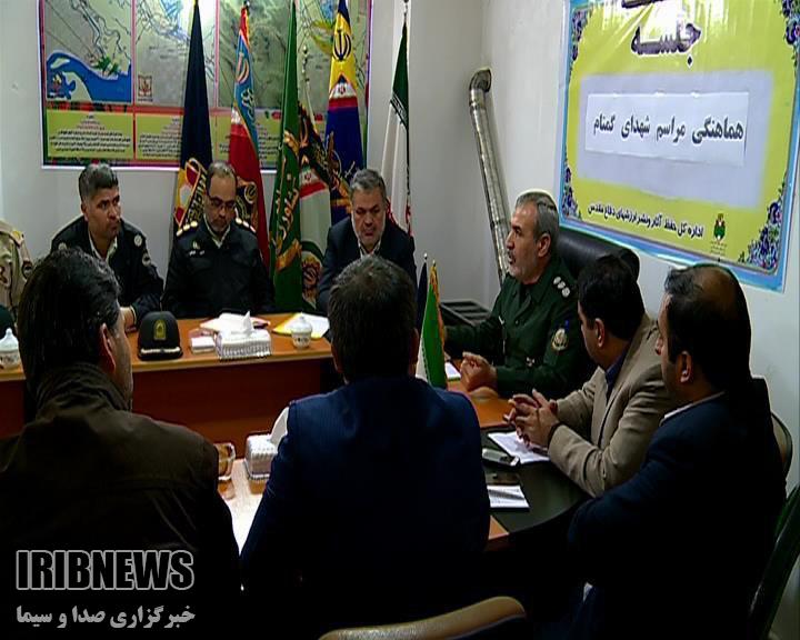 تشییع هشت شهید گمنام، دهه دوم فاطمیه در خراسان شمالی