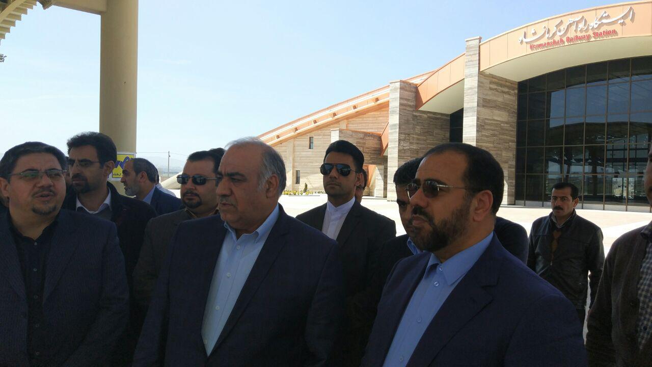 رییس جمهور برای افتتاح رسمی راه آهن به کرمانشاه می‌آید