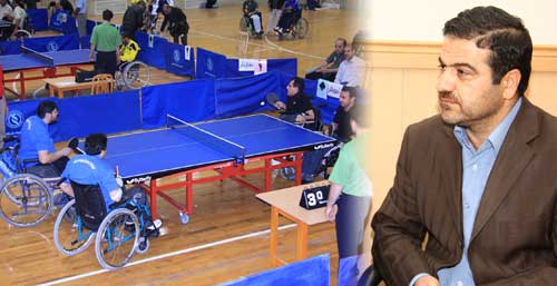 راکت بدستان معلول در راه رقابت های قهرمانی آسیا راکت بدستان معلول در راه رقابت های قهرمانی آسیا