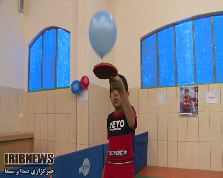 برگزاری دوره های استعدادیابی تنیس روی میز +فیلم