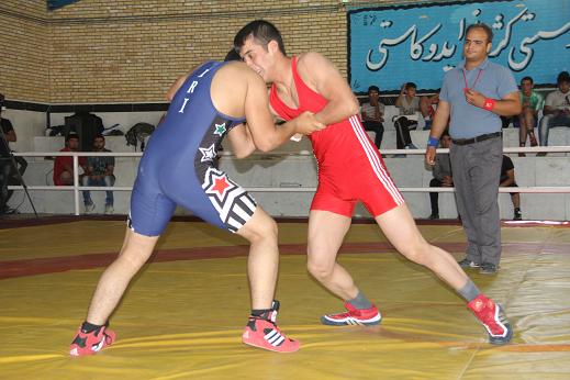 کشتی گیر نونهال استان در اردوی تیم ملی کشتی فرنگی