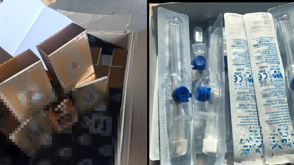توقیف محموله کالای پزشکی و ادکلن خارجی قاچاق در اصفهان