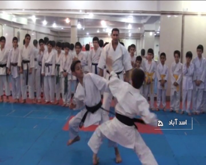 اردوی آمادگی کاراته کا‌های اسدآباد