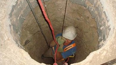 پایان ساخت چاه آب در نیشابور