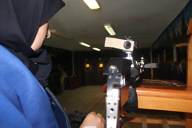 برگزاری مسابقات تیراندازی بانوان کارکنان دولت