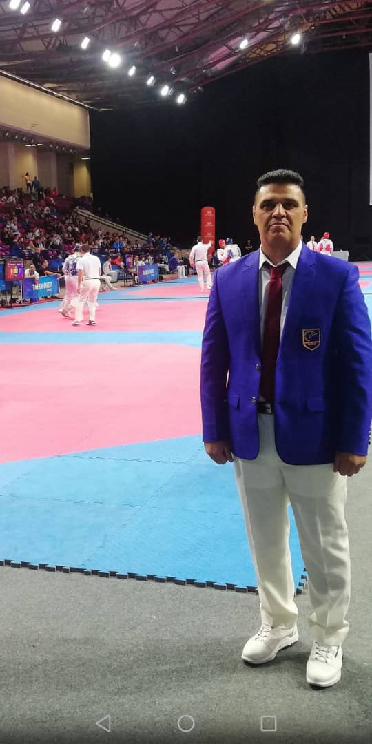 قضاوت داور فارسی در مسابقات قهرمانی اروپا