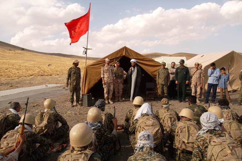 گردهمایی بسیجیان گردان ۴۸۶ امام حسین (ع) کهگیلویه