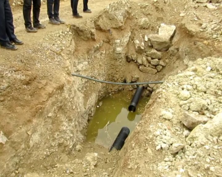 آغاز طرح شبکه فاضلاب در دو روستای دستجرد و کمال آباد جرقویه علیا