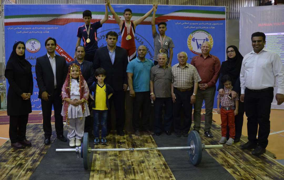 عنوان دوم فارس در وزنه برداری نوجوانان کشور