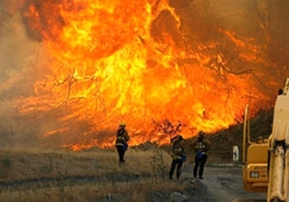 نابودی 500 ساختمان در آتش سوزی کالیفرنیا