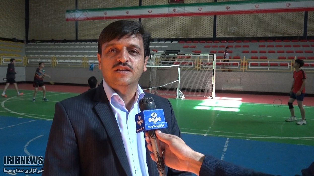 مسابقات بدمینتون انتخابی نوجوانان استان