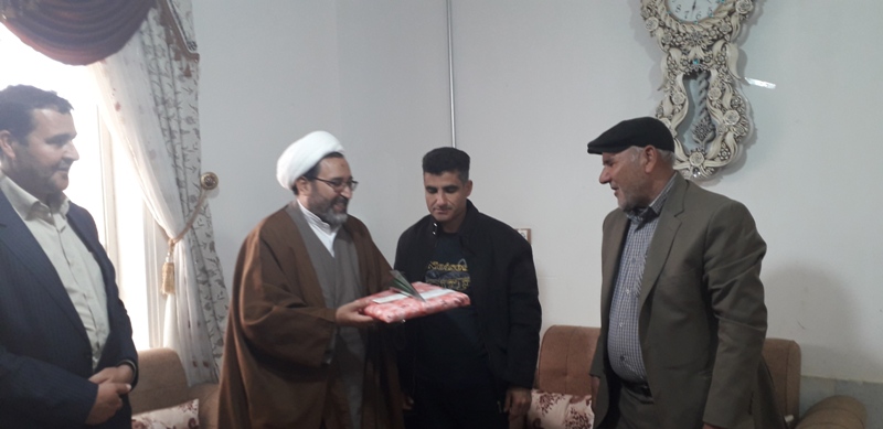 دیدار مسئولان بردسکن با 3 جانباز دوران 8 سال دفاع مقدس