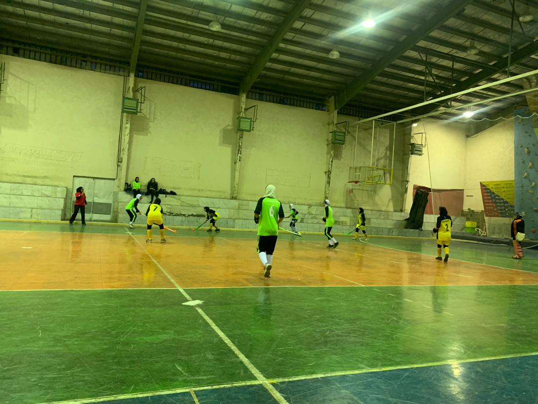 آغاز لیگ برتر هاکی داخل سالن بانوان