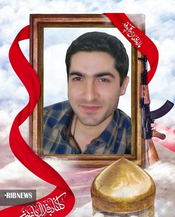 مراسم تشییع پیکر مطهر شهید مدافع امنیت