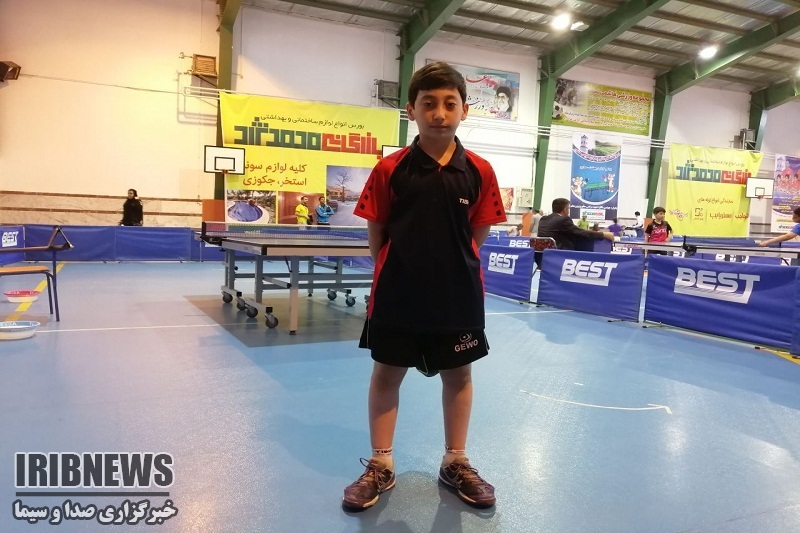 نونهال مهابادی به اردوی تیم ملی تنیس روی میز نونهالان کشوردعوت شد