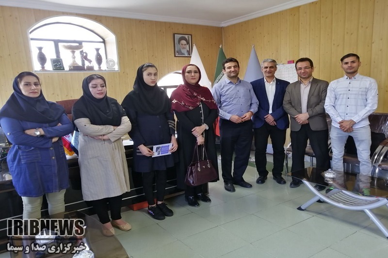 تجلیل از نوجوان مهابادی،قهرمان تنیس روی میز کشور