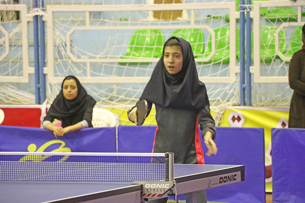 معرفی برترینهای المپیاد استعدادیابی تنیس روی میز دختران
