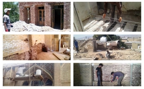 مرمت ۷ بنا در بافت تاریخی شیراز