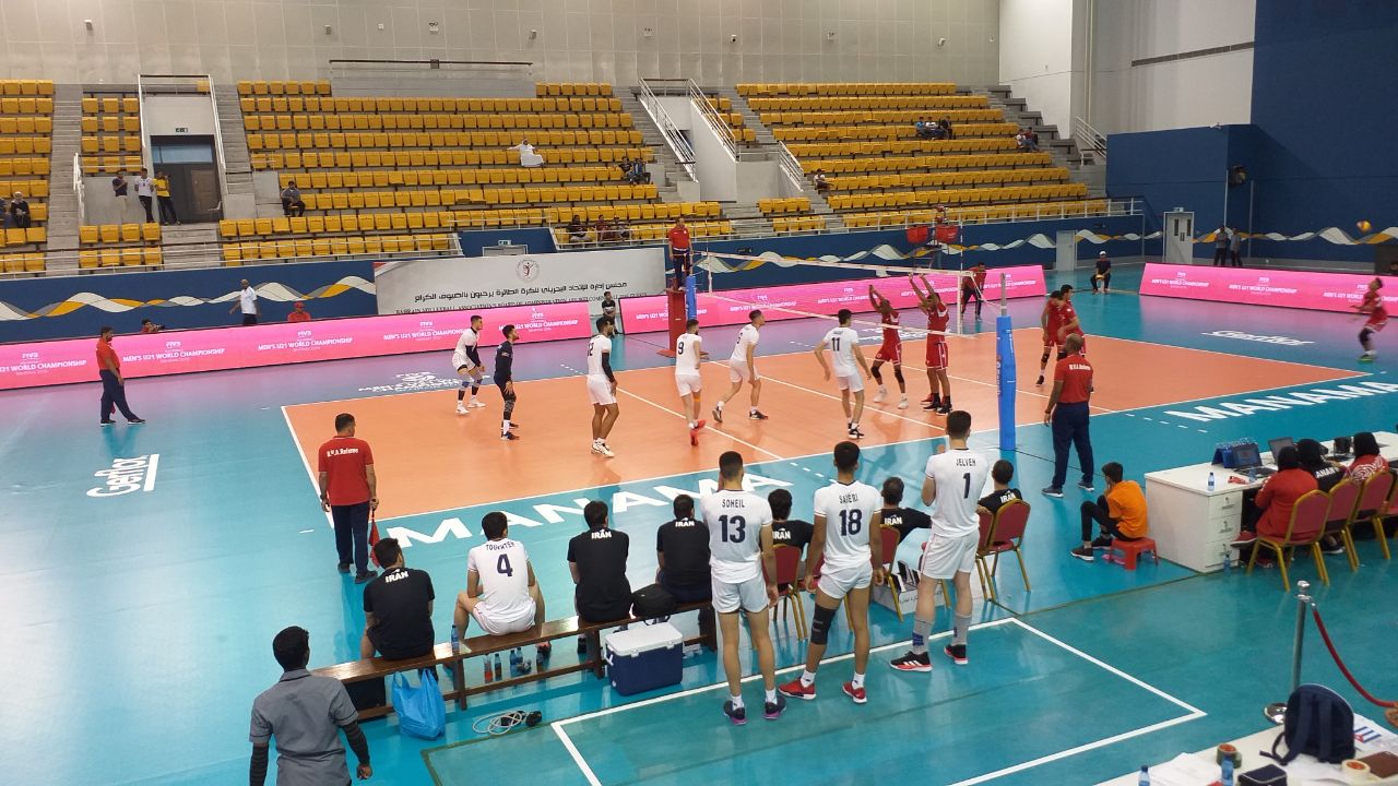 برد جوانان والیبالیست در دیداری دوستانه