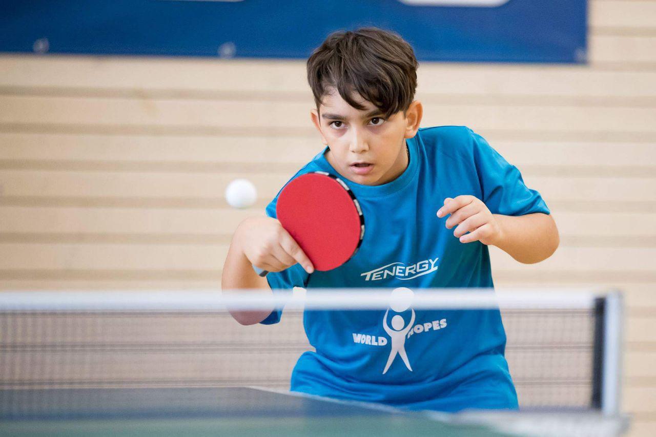 سی سخت میزبان اردوی پینگ پنگ پسران کشور