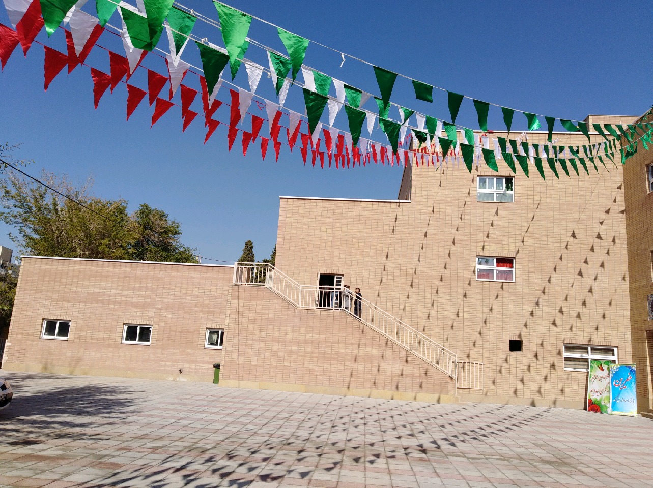 بهره برداری از مدرسه خیر ساز حاج احمد قفال در استان بهره برداری از مدرسه خیر ساز حاج احمد قفال در استان