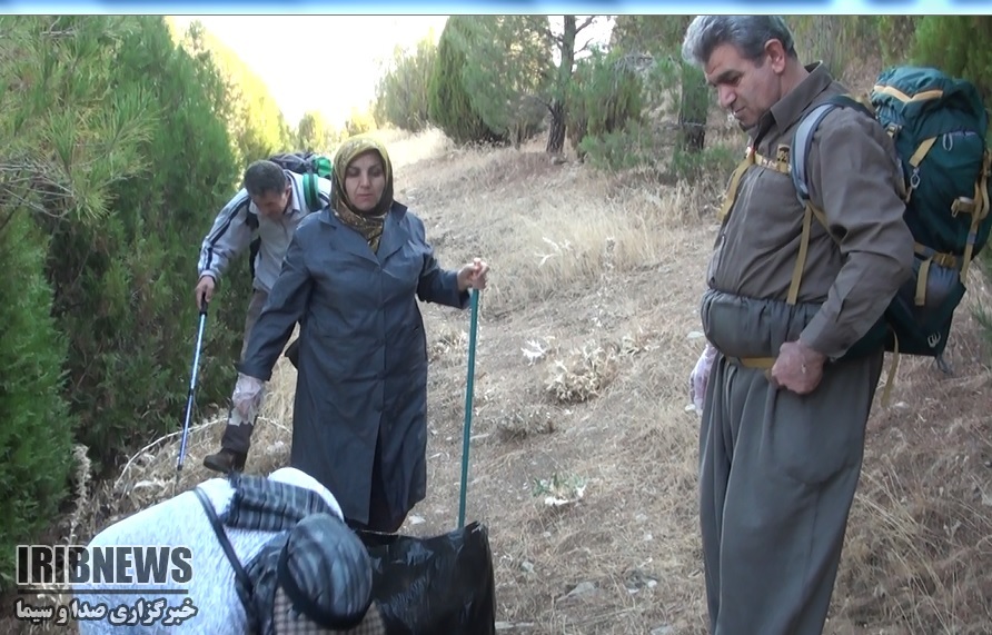 دامنه کوه آبیدر میزبان عاشقان طبیعت