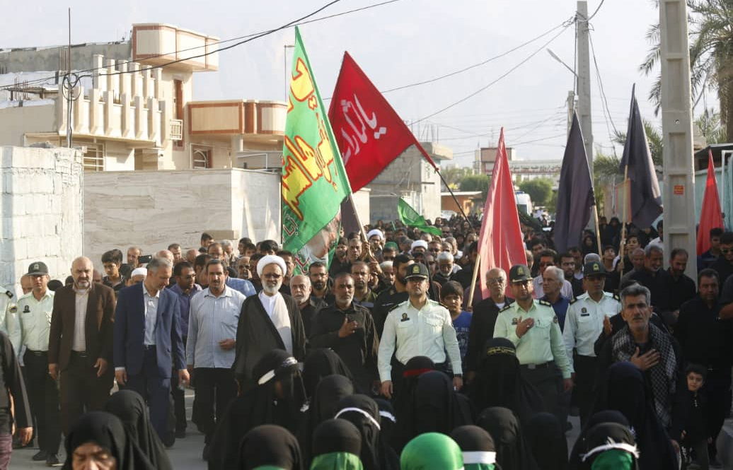 پیاده روی  جاماندگان اربعین به روایت تصویر