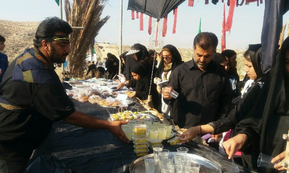 پیاده روی  جاماندگان اربعین به روایت تصویر