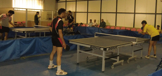 آغاز مسابقات تنیس روی میز ارتش جمهوری اسلامی ایران