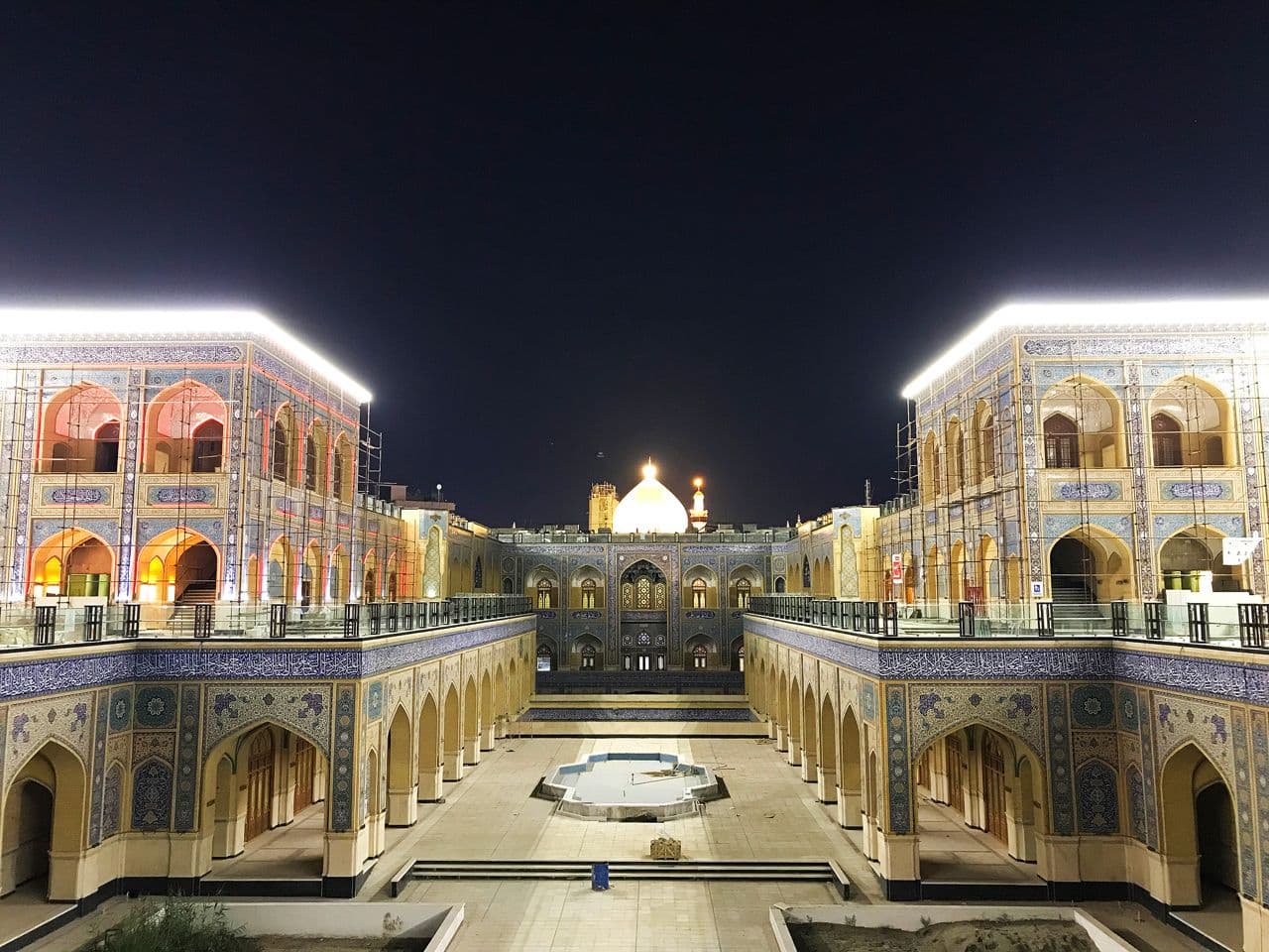 بهره برداری از طرح‌های توسعه حرم مطهر علوی (ع)