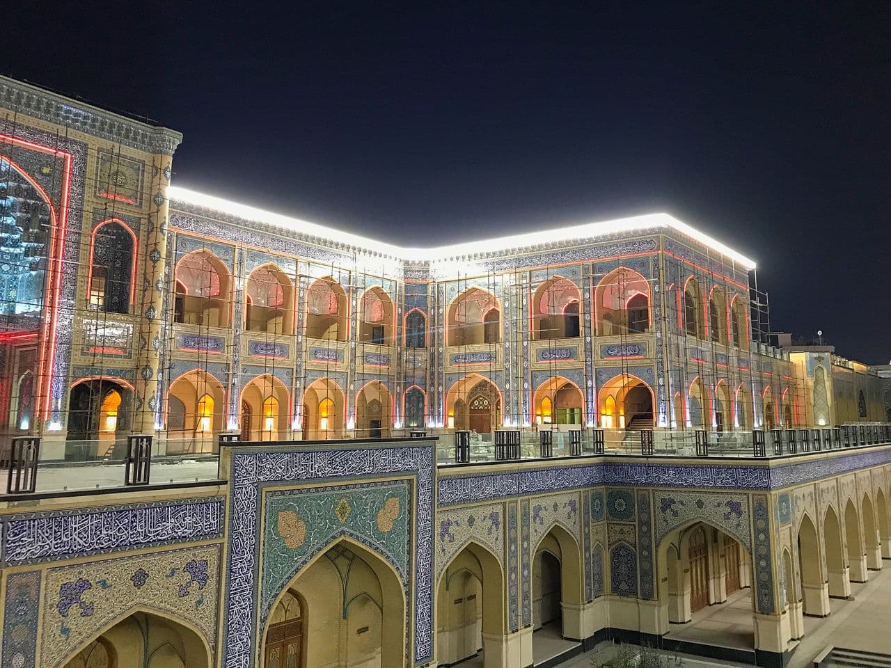 بهره برداری از طرح‌های توسعه حرم مطهر علوی (ع)