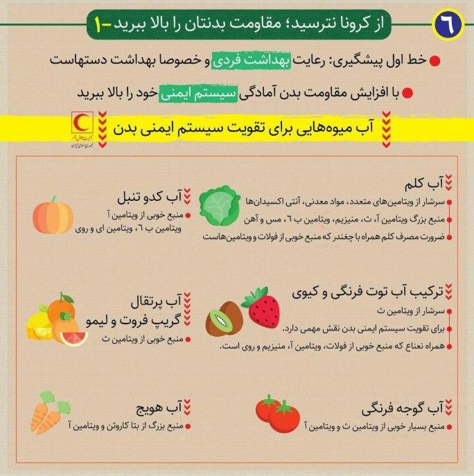 از کرونا نترسی؛ مقاومت بدنتان را بالا ببرید