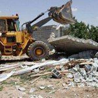 تخریب ۵۴ بنای غیر مجاز در جویبار