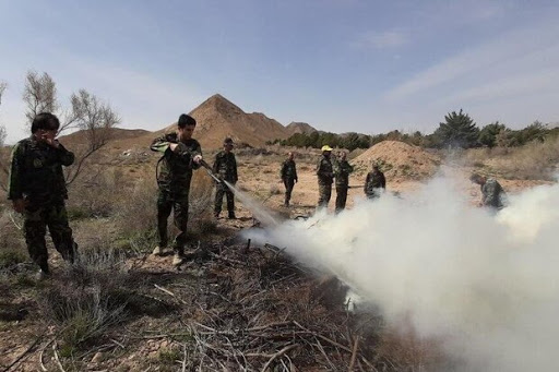 تجهیز ایستگاه اطفای حریق جنگل ابر تجهیز ایستگاه اطفای حریق جنگل ابر