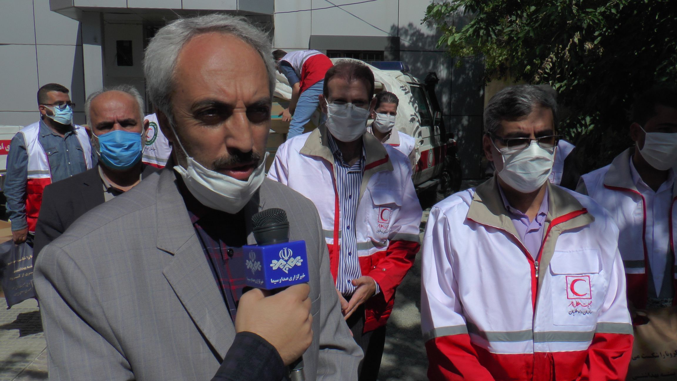 توزیع بسته‌های بهداشتی و پیشگیری در بین جانبازان سردشت