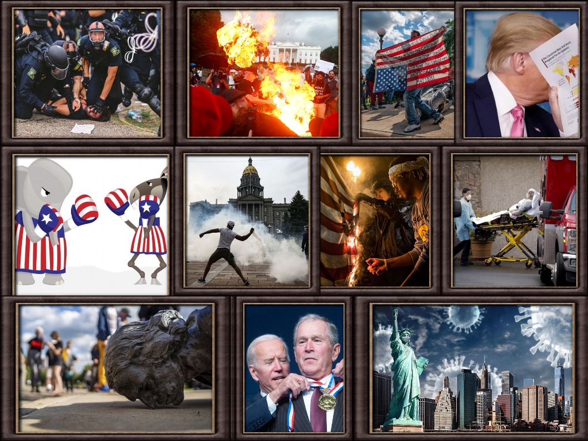 از ادامه برتری بایدن به ترامپ تا آریزونا قطب کرونای جهان