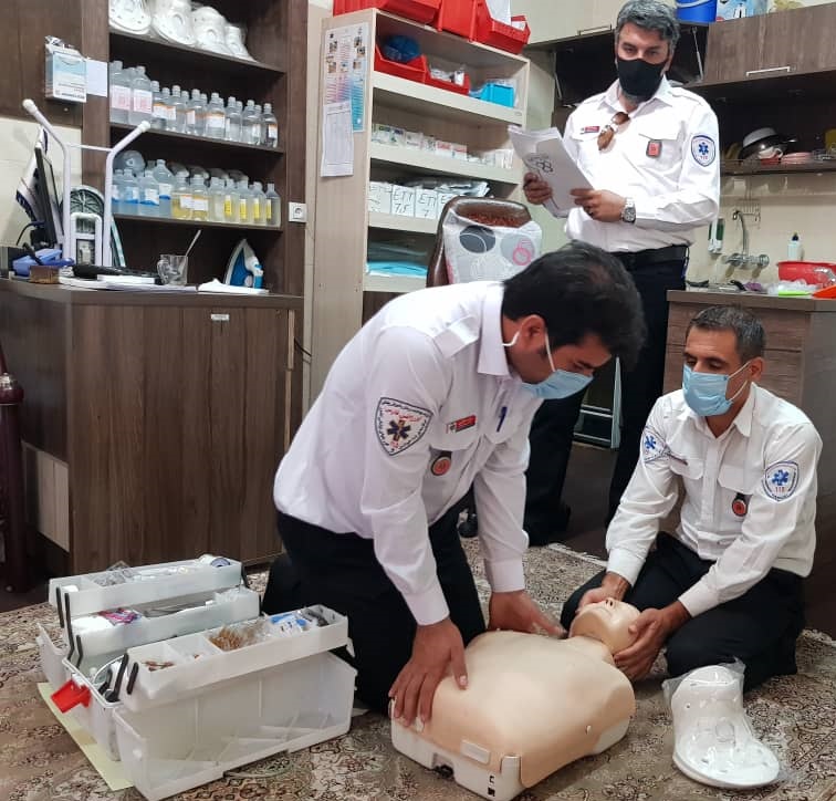 برگزاری مانور آموزشی اورژانس پیش بیمارستانی در شیراز برگزاری مانور آموزشی اورژانس پیش بیمارستانی در شیراز
