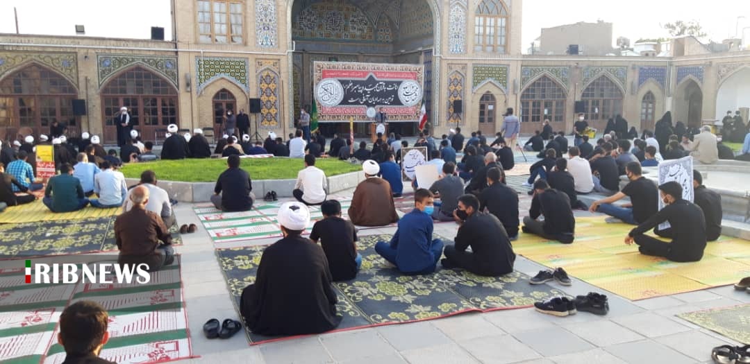 تجمع اعتراض آمیز مردم زنجان در محکومیت توهین به مقدسات اسلام