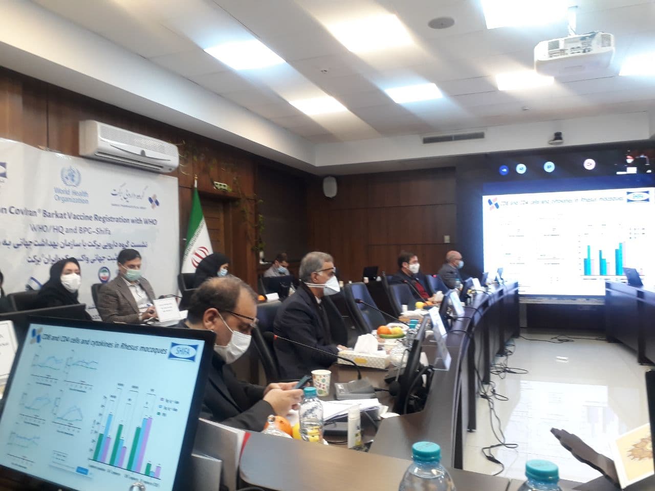 گام بزرگ واکسن برکت برای دریافت مجوز سازمان جهانی بهداشت