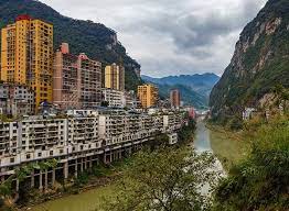 شهر یانجین به عنوان باریک‌ترین شهر جهان