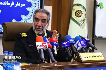 نشست خبری فرمانده انتظامی تهران بزرگ